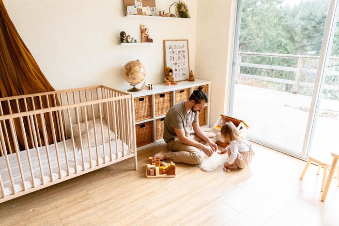 COME CREARE UNA NURSERY SCANDI-BOHO PER UNA BAMBINA