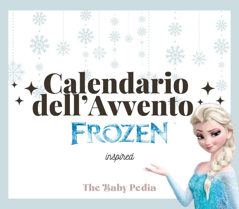 CALENDARIO DELL’AVVENTO FROZEN – DIY